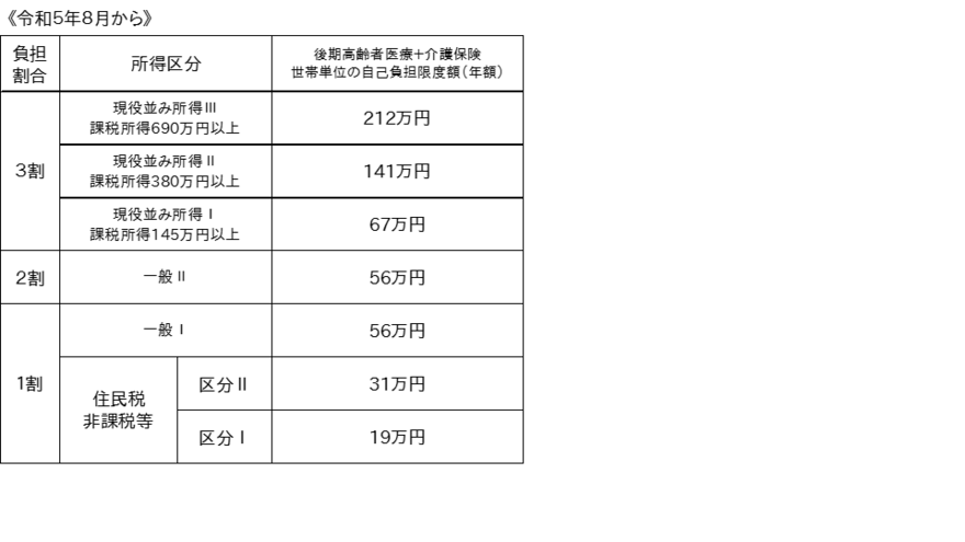（算定基準額は月単位の高額療養費等を控除した金額です。）