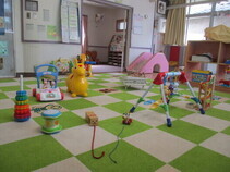 乳幼児室の写真です。