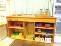 幼児ままごとコーナーです。