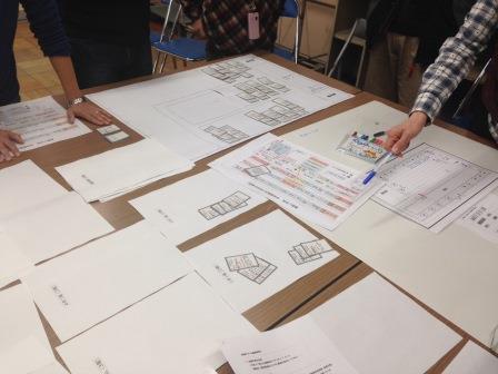 避難所運営図上訓練