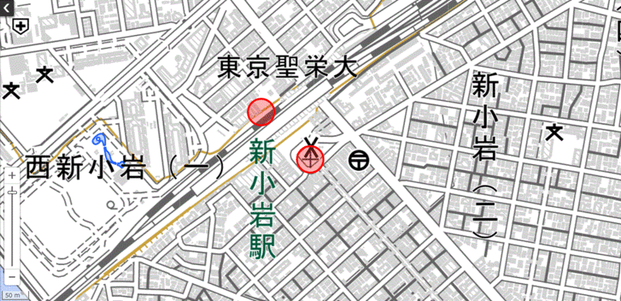 新小岩駅エリア