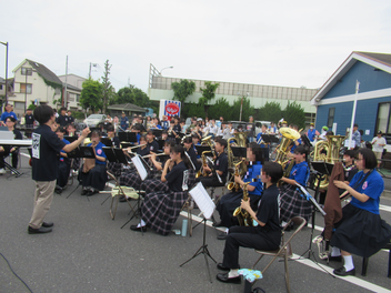 第6回の様子（地域の子ども達の演奏）