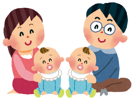双子イラスト