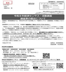 督促状(見本)