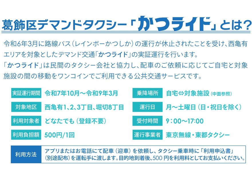 かつライドとは？