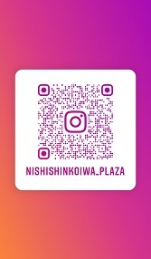 子ども未来プラザ西新小岩公式インスタグラムQR