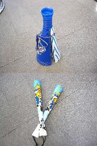 Wメガホン（上）、ツインメガホン（下）の写真