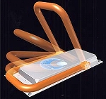 コインパーキング用フロント式ストッパーの写真