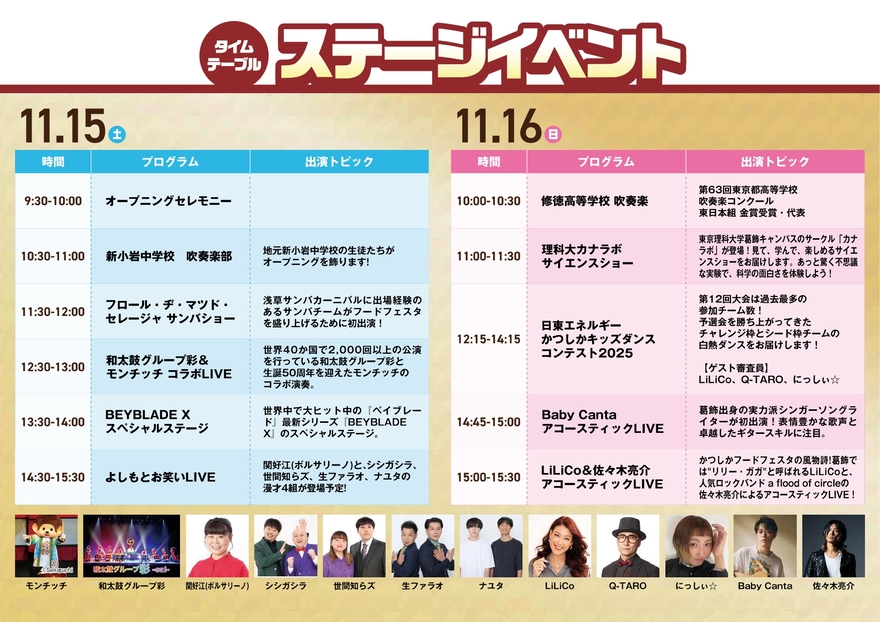 ステージイベント2025