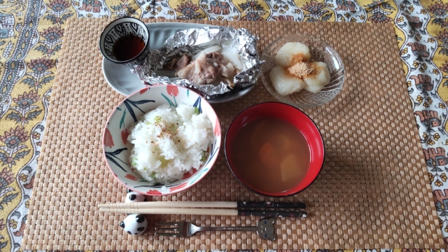 大根菜飯等