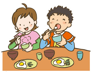 朝ごはんたべよう