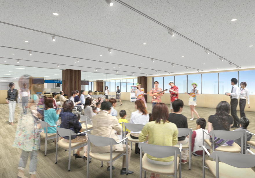 多目的ひろば パース