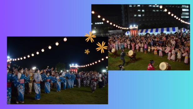 盆まつりの様子