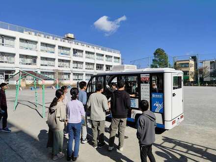 川端小試乗風景