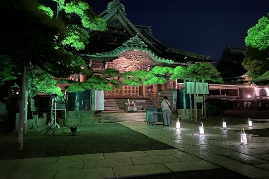 寅さんまつりの様子