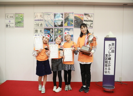 3年生の部 優勝チームの画像