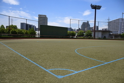 野球場外野部分