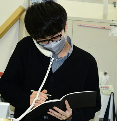 撮影交渉の写真