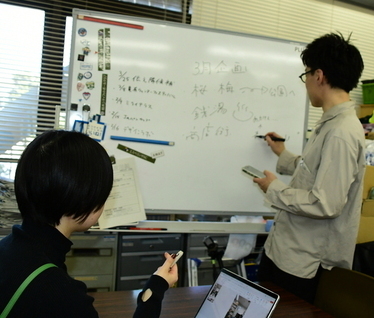 企画会議の写真