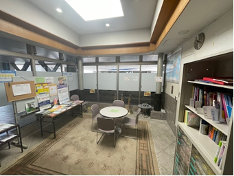 国際交流コーナーの写真