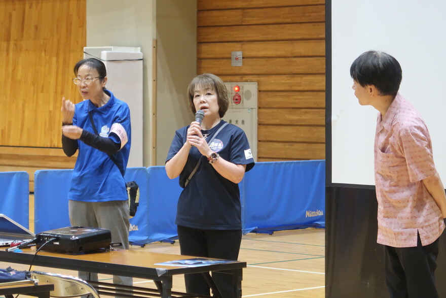 トークショーの様子