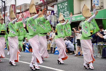 菖蒲まつりパレードの写真