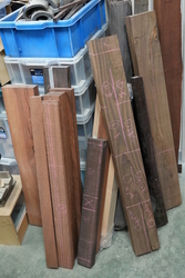 材料となる木材