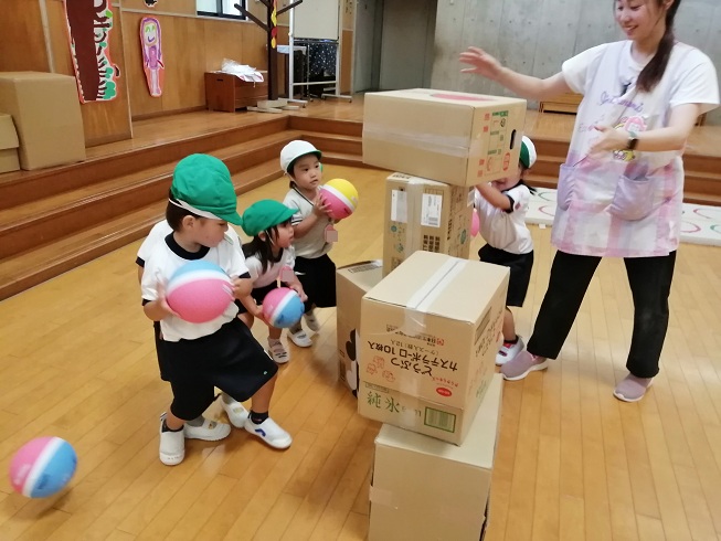 子供たちと馬