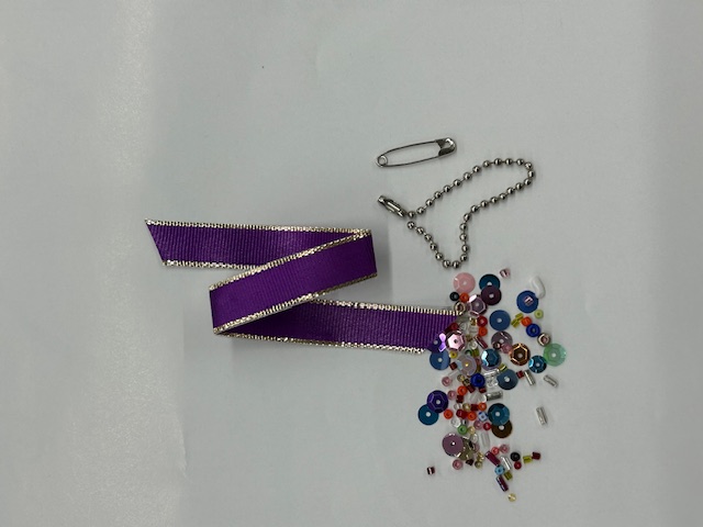 パープルリボン作成例