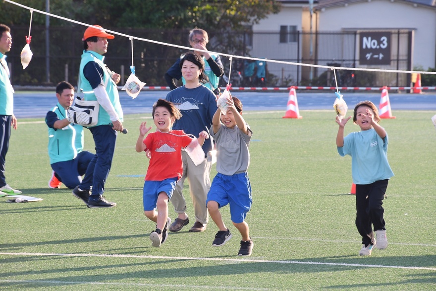 キャッチでパンの写真