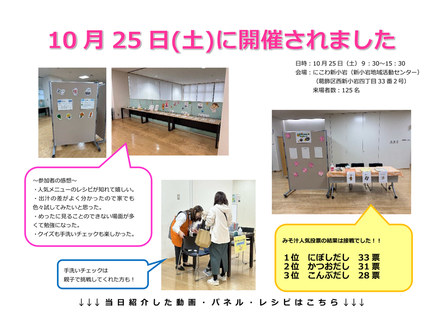 第48回葛飾区学校給食展
