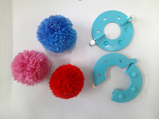 ポンポンマスコットの写真