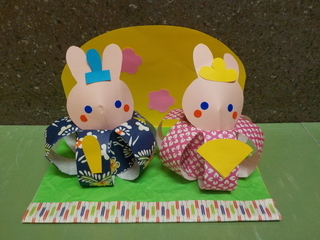 ひなまつり工作の写真