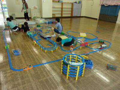 プラレール広場