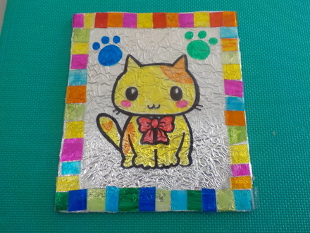 セル画の見本の写真