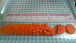 食事の大きさの写真