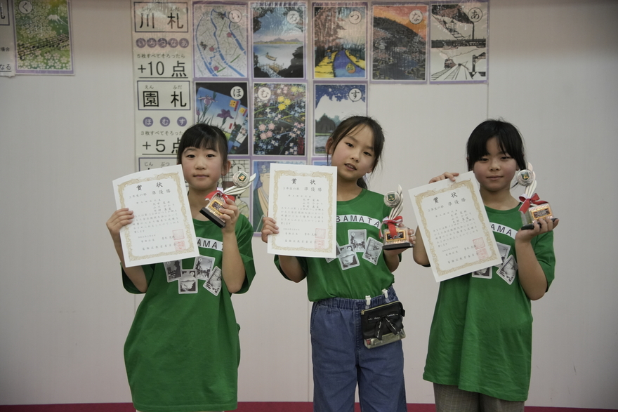 3年生の部　準優勝チームの画像