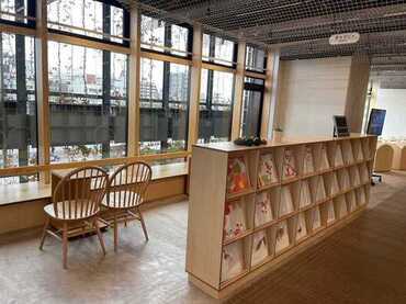 展示スペースの写真