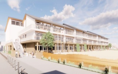 水元小学校　完成イメージ図