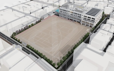 常盤中学校完成イメージ図