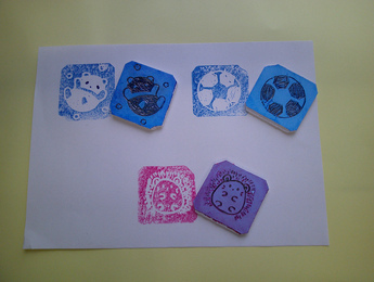 オリジナルスタンプの写真