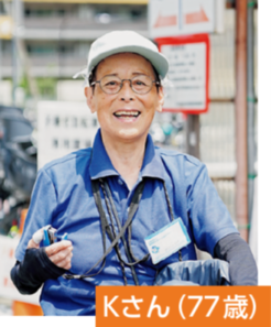 Kさん(77歳)